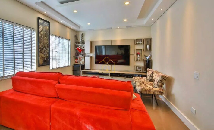 Imagem Sobrado com 3 Quartos à Venda, 313 m² em Vila Scarpelli - Santo André