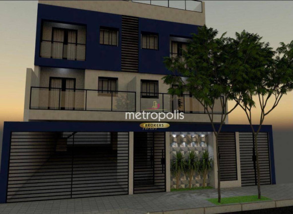 Imagem Cobertura com 3 Quartos à Venda, 170 m² em Campestre - Santo André Imagem Cobertura com 3 Quartos à Venda, 170 m² em Campestre - Santo André