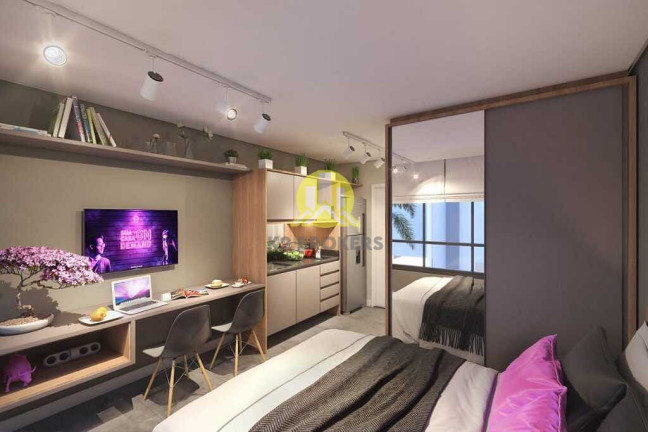 Imagem Studio com 1 Quarto à Venda, 18 m² em Rebouças - Curitiba Imagem Studio com 1 Quarto à Venda, 18 m² em Rebouças - Curitiba