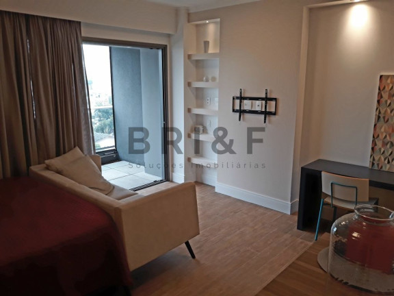 Imagem Apartamento com 1 Quarto à Venda ou Locação, 41 m² em Brooklin - São Paulo Imagem Apartamento com 1 Quarto à Venda ou Locação, 41 m² em Brooklin - São Paulo