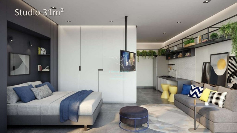 Imagem Studio com 1 Quarto à Venda, 24 m² em Vila Madalena - São Paulo Imagem Studio com 1 Quarto à Venda, 24 m² em Vila Madalena - São Paulo
