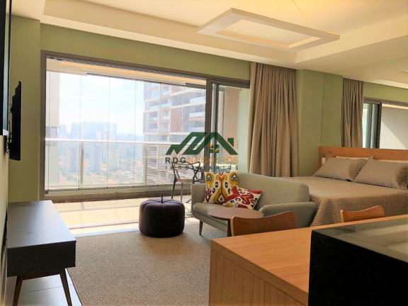 Imagem Apartamento com 1 Quarto à Venda, 43 m² em Brooklin Paulista - São Paulo Imagem Apartamento com 1 Quarto à Venda, 43 m² em Brooklin Paulista - São Paulo