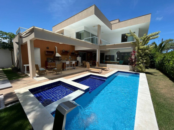 Imagem Casa de Condomínio com 5 Quartos à Venda, 450 m² em Alphaville (abrantes) - Camaçari Imagem Casa de Condomínio com 5 Quartos à Venda, 450 m² em Alphaville (abrantes) - Camaçari