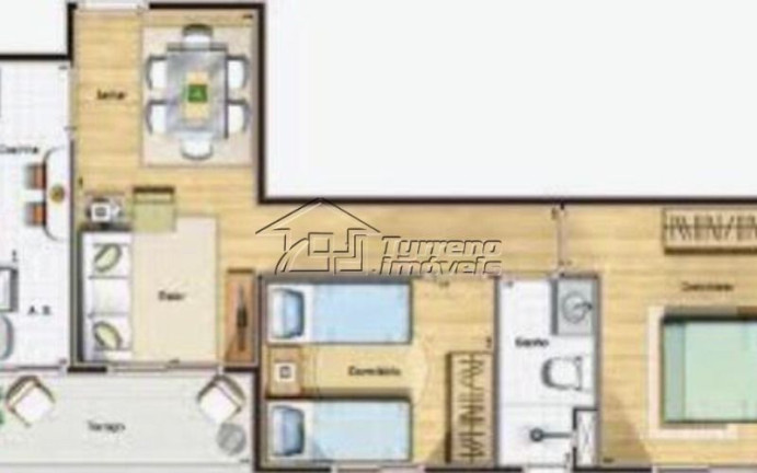 Imagem Apartamento com 2 Quartos à Venda, 51 m² em Jardim Augusta - São José Dos Campos Imagem Apartamento com 2 Quartos à Venda, 51 m² em Jardim Augusta - São José Dos Campos