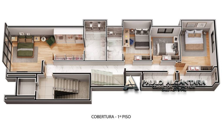 Imagem Apartamento com 4 Quartos à Venda, 215 m² em Cidade Nobre - Ipatinga