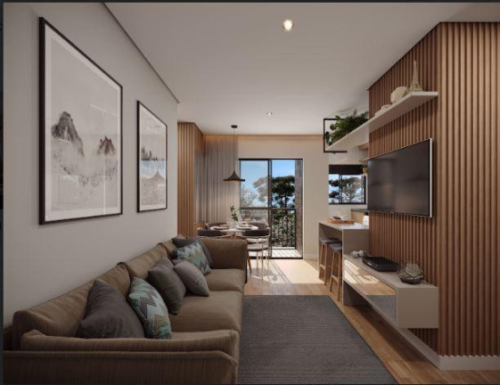 Imagem Apartamento com 2 Quartos à Venda, 56 m² em Santa Cândida - Curitiba Imagem Apartamento com 2 Quartos à Venda, 56 m² em Santa Cândida - Curitiba