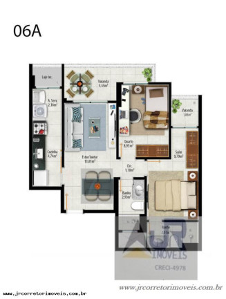 Imagem Apartamento com 3 Quartos à Venda, 85 m² em Praia Itaparica - Vila Velha