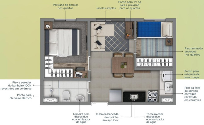 Imagem Imóvel com 2 Quartos à Venda, 33 m² em Mooca - São Paulo Imagem Imóvel com 2 Quartos à Venda, 33 m² em Mooca - São Paulo