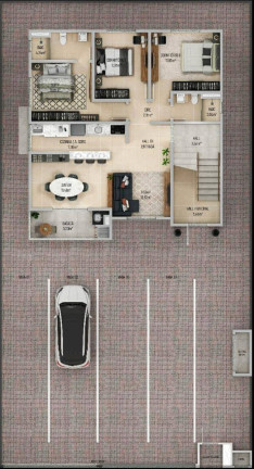 Imagem Apartamento com 3 Quartos à Venda, 88 m² em Itajuba Ii - Barra Velha Imagem Apartamento com 3 Quartos à Venda, 88 m² em Itajuba Ii - Barra Velha