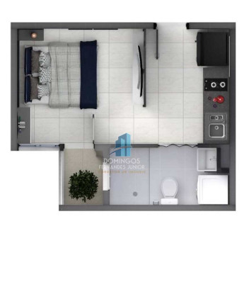Imagem Apartamento com 1 Quarto para Alugar, 24 m² em Santana - São Paulo Imagem Apartamento com 1 Quarto para Alugar, 24 m² em Santana - São Paulo