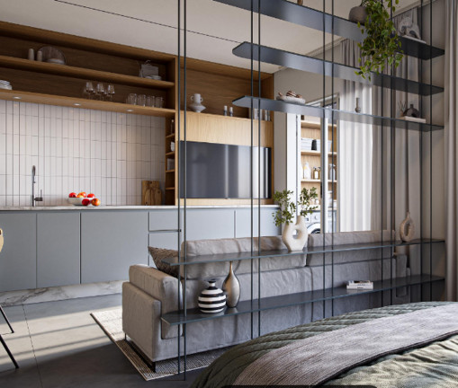Imagem Apartamento com 1 Quarto à Venda, 31 m² em São Francisco - Curitiba Imagem Apartamento com 1 Quarto à Venda, 31 m² em São Francisco - Curitiba
