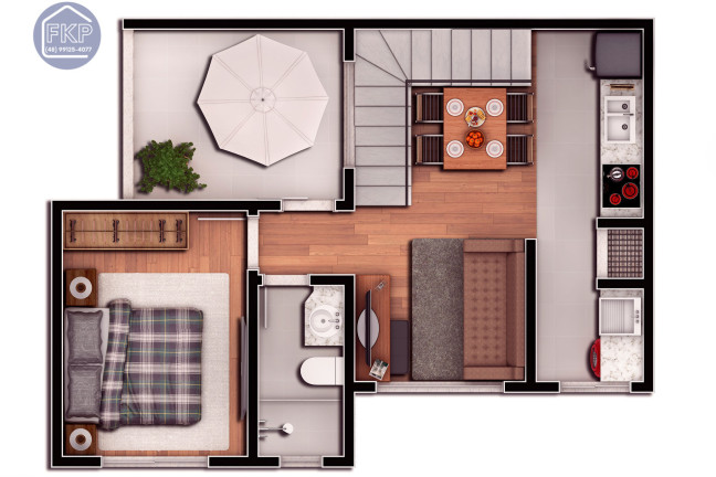 Imagem Cobertura com 3 Quartos à Venda, 90 m² em Ressacada - Itajaí Imagem Cobertura com 3 Quartos à Venda, 90 m² em Ressacada - Itajaí