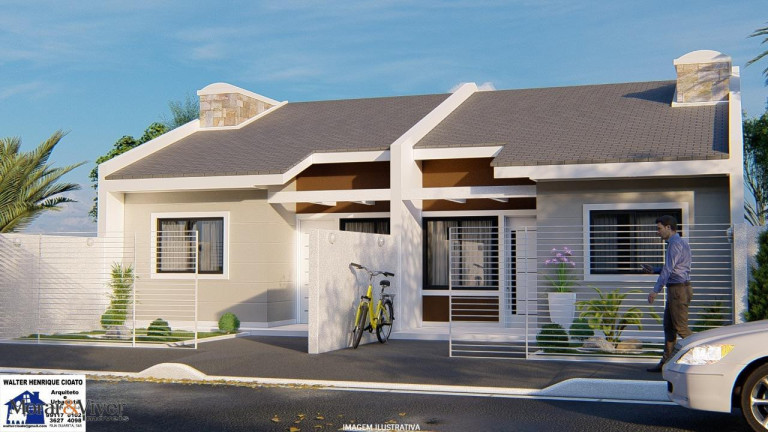 Imagem Casa com 3 Quartos à Venda, 54 m² em Gralha Azul - Fazenda Rio Grande Imagem Casa com 3 Quartos à Venda, 54 m² em Gralha Azul - Fazenda Rio Grande