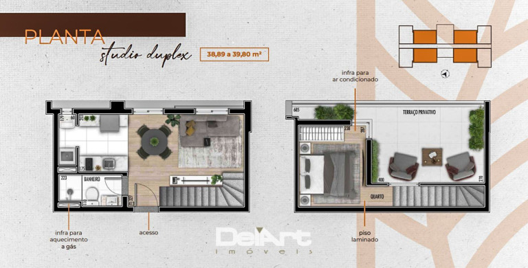 Imagem Apartamento com 2 Quartos à Venda, 48 m² em Bairro Alto - Curitiba Imagem Apartamento com 2 Quartos à Venda, 48 m² em Bairro Alto - Curitiba