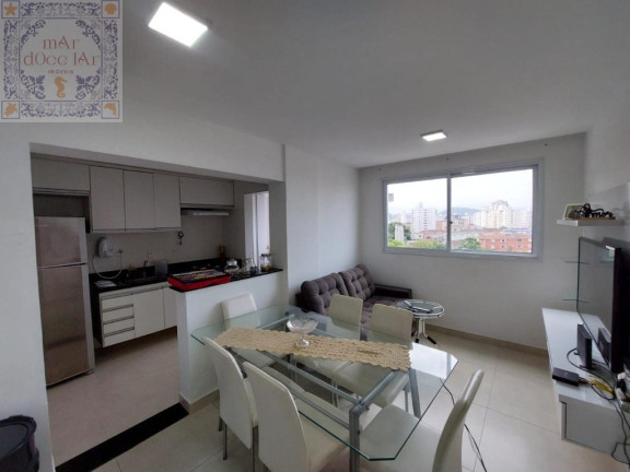 Imagem Apartamento com 1 Quarto à Venda, 43 m² em Marapé - Santos Imagem Apartamento com 1 Quarto à Venda, 43 m² em Marapé - Santos