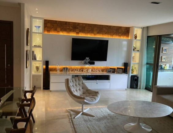 Imagem Apartamento com 3 Quartos à Venda, 125 m² em Rosarinho - Recife