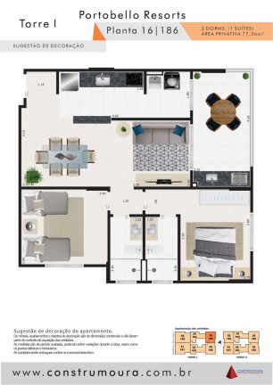 Imagem Apartamento com 2 Quartos à Venda, 77 m² em Centro - Mongaguá Imagem Apartamento com 2 Quartos à Venda, 77 m² em Centro - Mongaguá