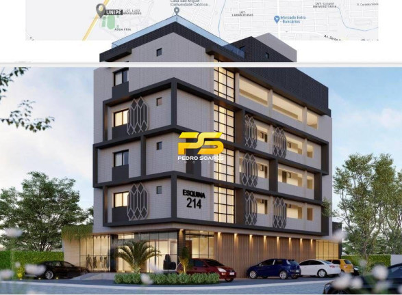 Apartamento com 1 Quarto à Venda, 24 m² em Jardim São Paulo - João Pessoa