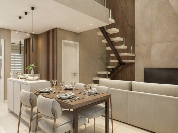 Imagem Apartamento com 1 Quarto à Venda, 29 m² em Mercês - Curitiba