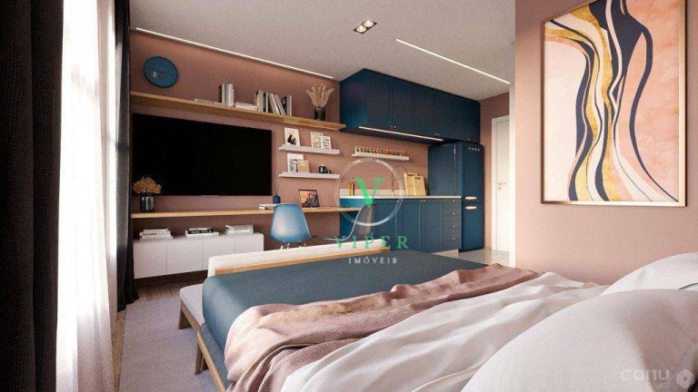 Imagem Studio com 1 Quarto à Venda, 38 m² em Cabral - Curitiba Imagem Studio com 1 Quarto à Venda, 38 m² em Cabral - Curitiba