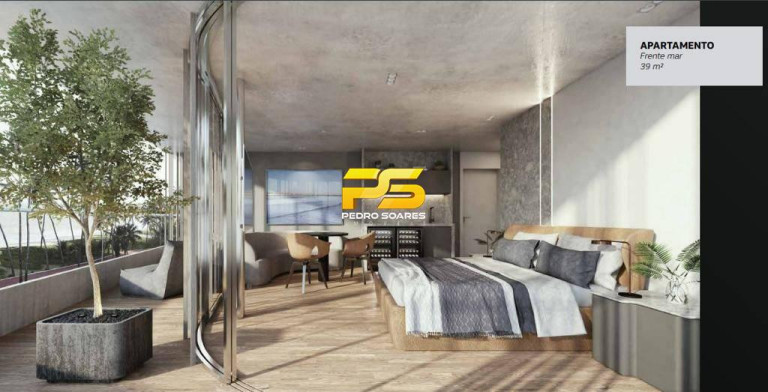 Imagem Apartamento com 1 Quarto à Venda, 20 m² em Cabo Branco - João Pessoa Imagem Apartamento com 1 Quarto à Venda, 20 m² em Cabo Branco - João Pessoa