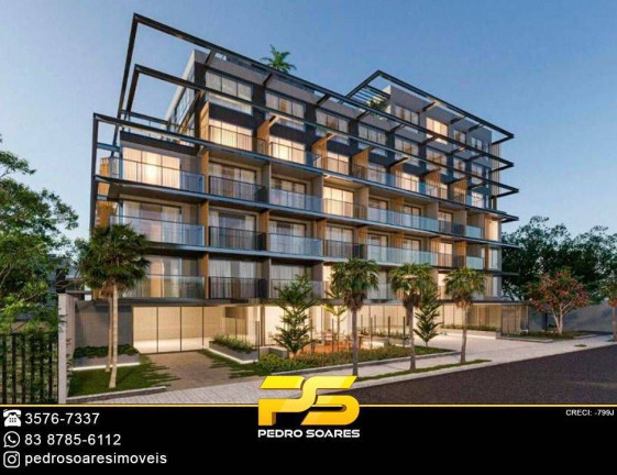 Apartamento com 1 Quarto à Venda, 19 m² em Cabo Branco - João Pessoa