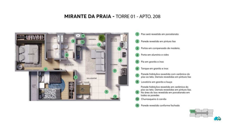 Imagem Apartamento com 2 Quartos à Venda, 57 m² em Cruz Das Almas - Maceió Imagem Apartamento com 2 Quartos à Venda, 57 m² em Cruz Das Almas - Maceió