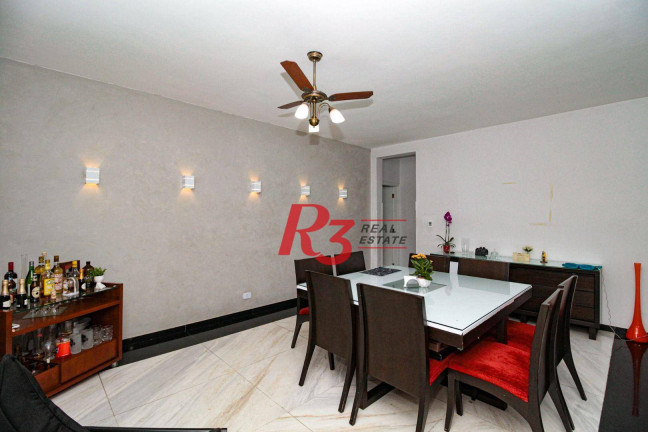 Imagem Casa com 4 Quartos à Venda, 203 m² em Campo Grande - Santos Imagem Casa com 4 Quartos à Venda, 203 m² em Campo Grande - Santos