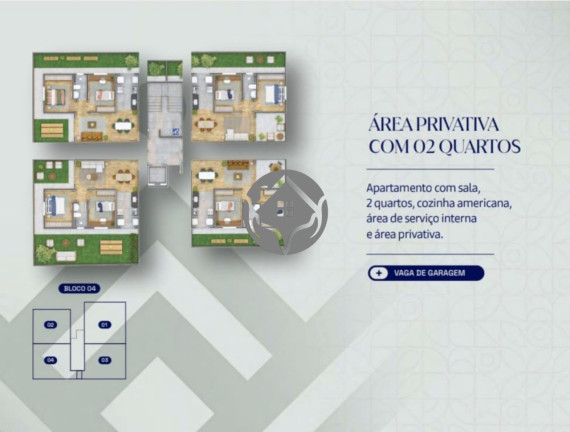 Imagem Apartamento com 2 Quartos à Venda, 50 m² em Boa Esperança - Santa Luzia Imagem Apartamento com 2 Quartos à Venda, 50 m² em Boa Esperança - Santa Luzia
