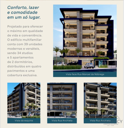 Imagem Apartamento com 1 Quarto à Venda, 37 m² em Perequê Açu - Ubatuba