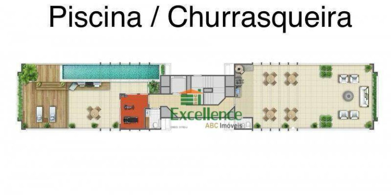 Imagem Apartamento com 1 Quarto à Venda, 54 m² em Jardim - Santo André Imagem Apartamento com 1 Quarto à Venda, 54 m² em Jardim - Santo André