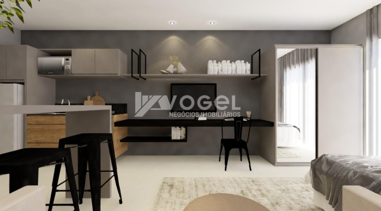 Imagem Apartamento com 1 Quarto à Venda, 25 m² em Vila Nova - Novo Hamburgo Imagem Apartamento com 1 Quarto à Venda, 25 m² em Vila Nova - Novo Hamburgo