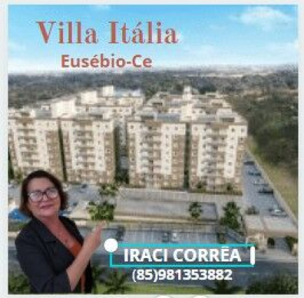 Imagem Apartamento com 2 Quartos à Venda, 52 m² em Guaribas - Eusébio