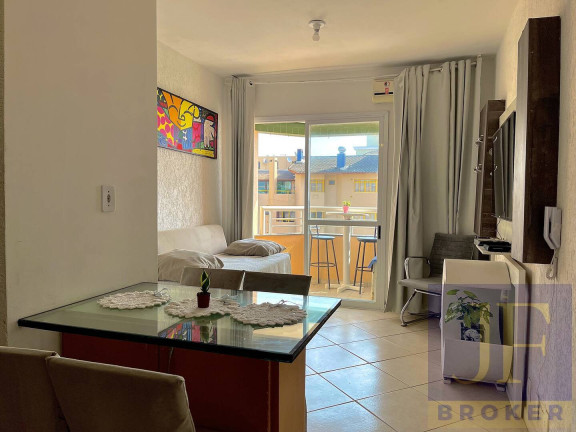 Imagem Apartamento com 1 Quarto para Temporada, 45 m² em Canasvieiras - Florianópolis Imagem Apartamento com 1 Quarto para Temporada, 45 m² em Canasvieiras - Florianópolis