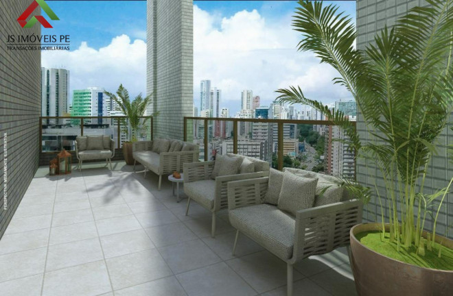 Imagem Imóvel com 1 Quarto à Venda, 28 m² em Boa Viagem - Recife