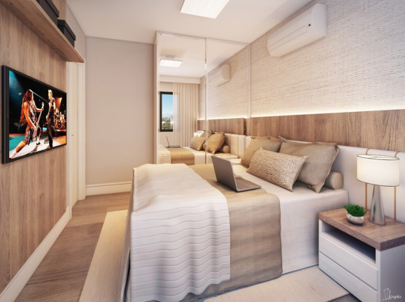 Imagem Apartamento com 2 Quartos à Venda, 44 m² em Cidade Industrial - Curitiba