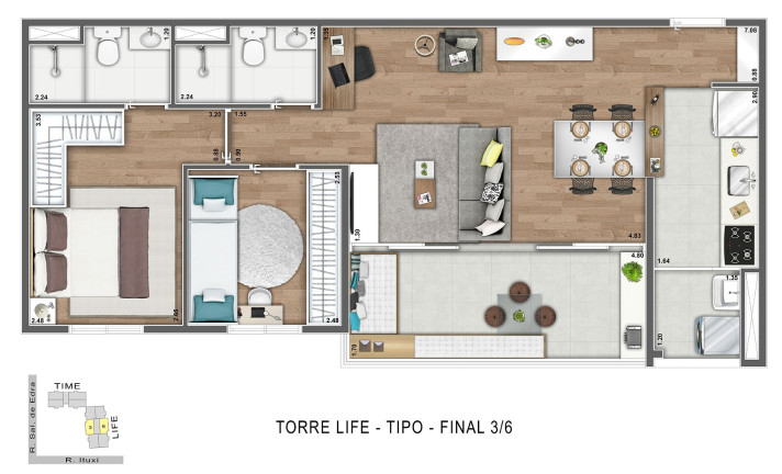 Imagem Apartamento com 2 Quartos à Venda, 66 m² em Saúde - São Paulo Imagem Apartamento com 2 Quartos à Venda, 66 m² em Saúde - São Paulo