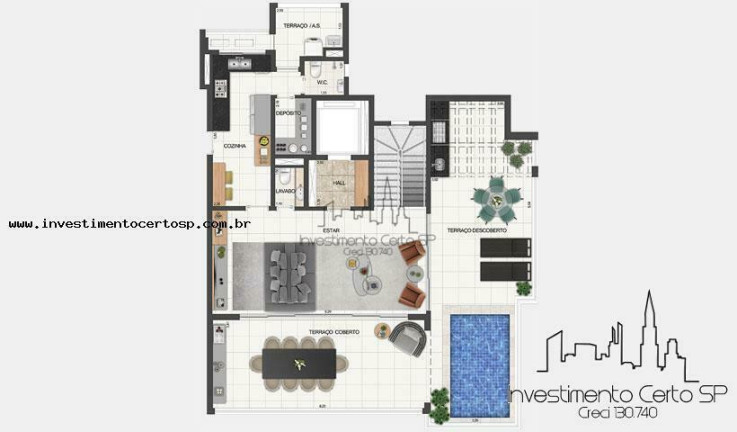 Imagem Cobertura com 3 Quartos à Venda, 316 m² em Indianópolis - São Paulo Imagem Cobertura com 3 Quartos à Venda, 316 m² em Indianópolis - São Paulo