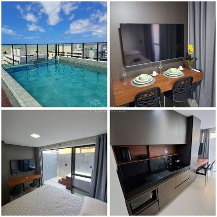 Imagem Flat com 1 Quarto à Venda, 24 m² em Jardim Oceania - João Pessoa Imagem Flat com 1 Quarto à Venda, 24 m² em Jardim Oceania - João Pessoa