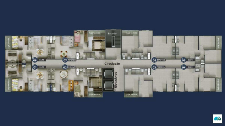 Imagem Apartamento com 2 Quartos à Venda, 38 m² em Serraria - Maceió Imagem Apartamento com 2 Quartos à Venda, 38 m² em Serraria - Maceió