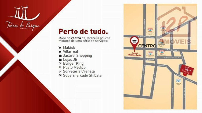 Imagem Apartamento com 2 Quartos à Venda, 65 m² em Parque Santo Antônio - Jacareí Imagem Apartamento com 2 Quartos à Venda, 65 m² em Parque Santo Antônio - Jacareí
