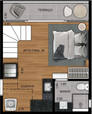 Imagem Apartamento à Venda, 27 m² em Itaim Bibi - São Paulo