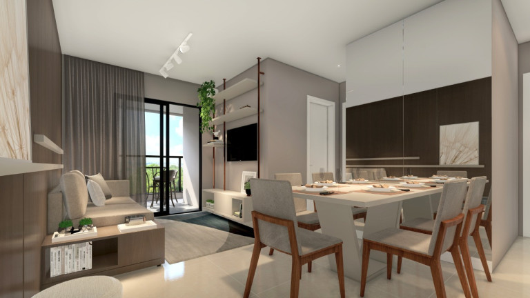 Imagem Apartamento com 3 Quartos à Venda, 95 m² em Boa Vista - Curitiba