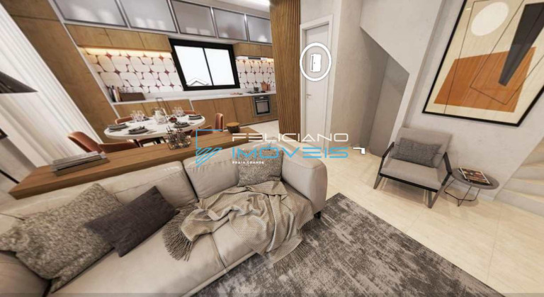 Imagem Casa de Condomínio com 2 Quartos à Venda, 94 m² em Canto Do Forte - Praia Grande Imagem Casa de Condomínio com 2 Quartos à Venda, 94 m² em Canto Do Forte - Praia Grande