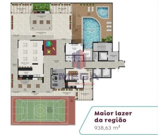 Imagem Apartamento com 2 Quartos à Venda, 55 m² em Jockey De Itaparica - Vila Velha
