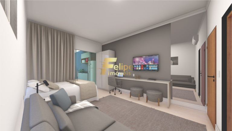 Imagem Imóvel com 1 Quarto à Venda, 23 m² em Praia De Itaparica - Vila Velha