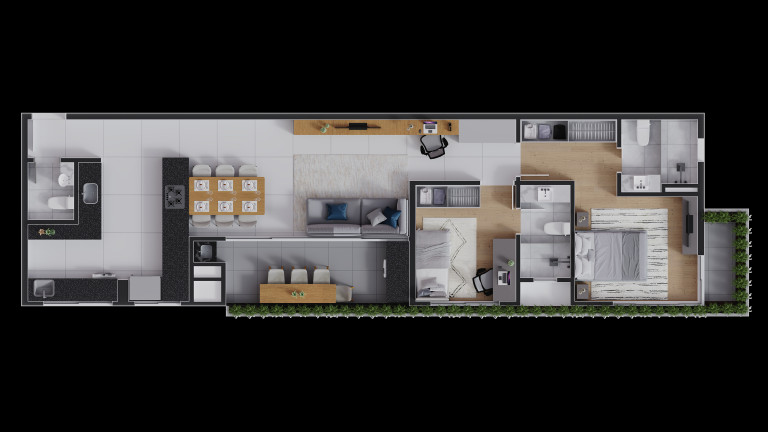 Imagem Apartamento com 2 Quartos à Venda, 114 m² em Cabral - Curitiba
