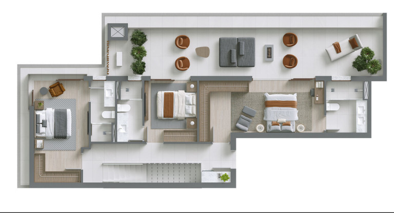 Imagem Imóvel com 3 Quartos à Venda, 122 m² em Mercês - Curitiba Imagem Imóvel com 3 Quartos à Venda, 122 m² em Mercês - Curitiba