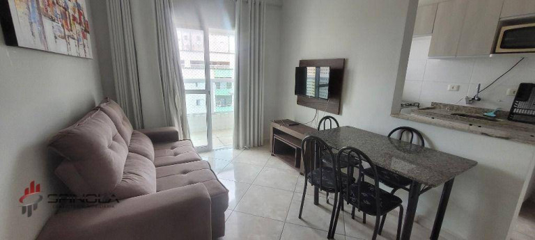 Foto do imóvel Apartamento com 1 Quarto à Venda, 46 m² em Ocian - Praia Grande
