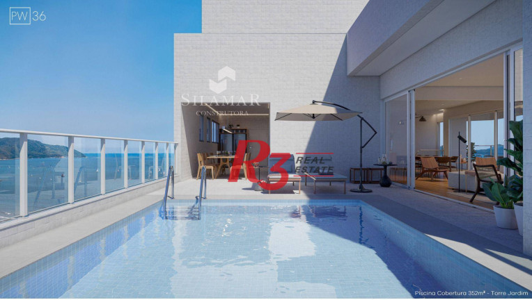 Imagem Apartamento com 3 Quartos à Venda, 224 m² em Gonzaga - Santos